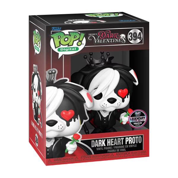 DIGITAL NFT - Proto (Dark Heart) (LE1900)
