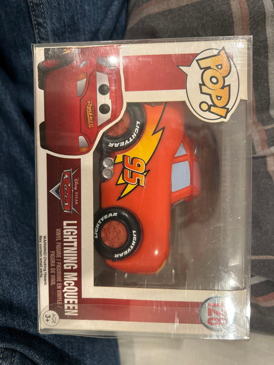 Lightning McQueen *SMOKE DAMAGED*