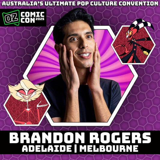 Brandon Rogers Send-In Signing (Oz Comic Con Adelaide 2025)