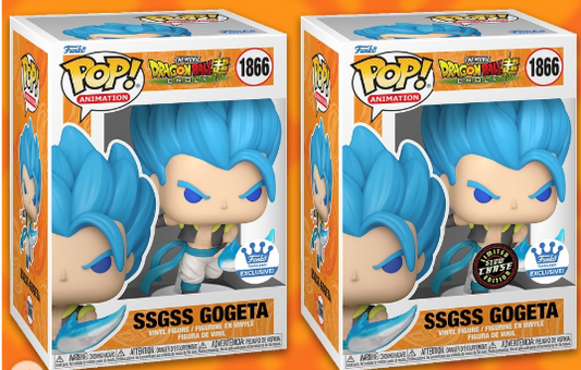 POP! SSGS Gogeta (Funko Shop Exclusive) (Chase Bundle)