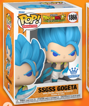 POP! SSGS Gogeta (Funko Shop Exclusive) (COMMON ONLY)