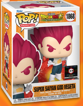 POP! Super Saiyan God Vegeta (Chalice Pre-Release Exclusive)